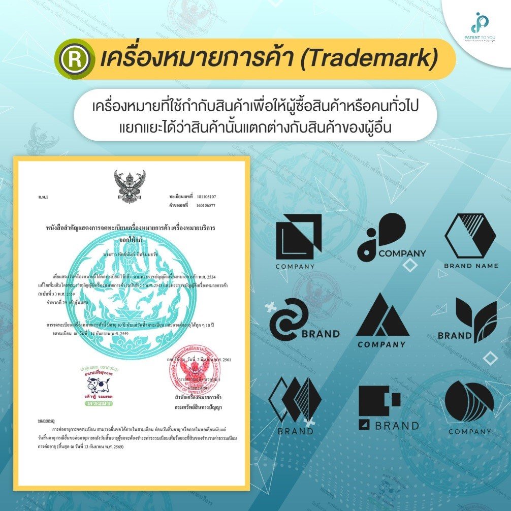 จดเครื่องหมายการค้า