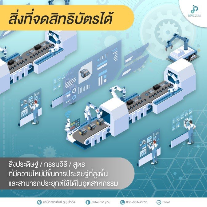 เงื่อนไขจดสิทธิบัตร